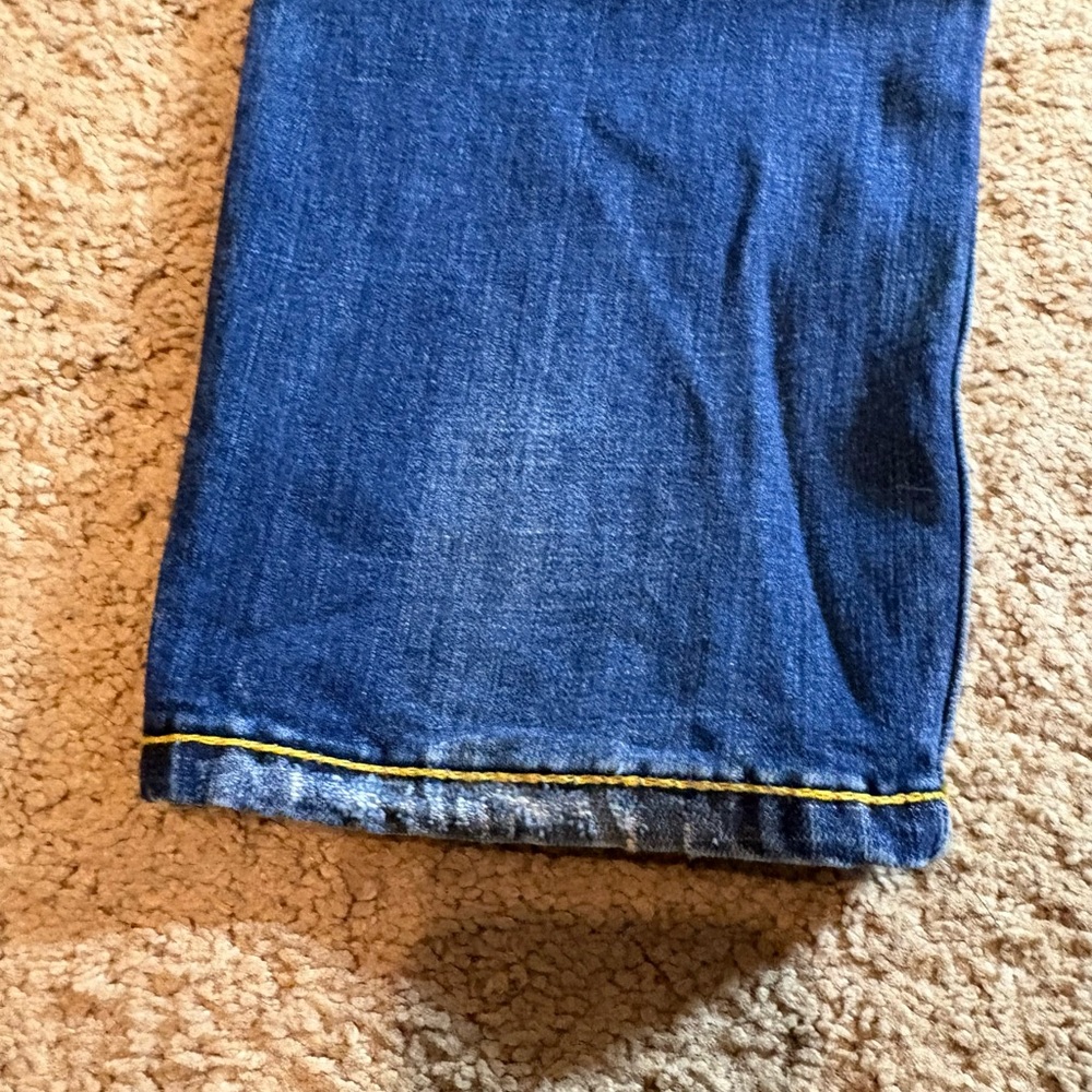 Vigoss Women’s 11 Blue Denim Jeans Low Rise Straight‎ Leg - Picture 9 of 10